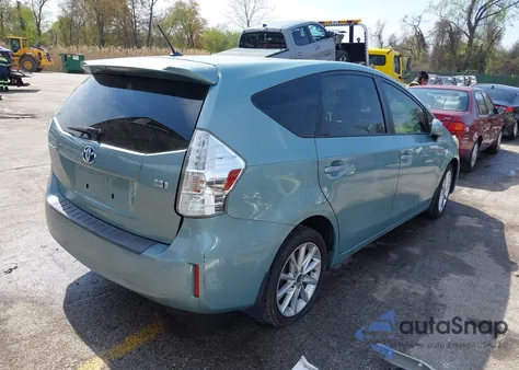 2014 Toyota Prius V Two from USA, damaged, VIN JTDZN3EU2E3296179